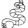 disegno serpente da colorare..disegno serpe che striscia da colorare..disegno vipera da colorare
