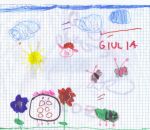 disegni bambini in fattoria didattica :Giulia Calabrò,Somma L.,4 anni.Disegni bambini della fattoria,fattorie didattiche della provincia di varese con tanti animali della fattoria,disegni da colorare della fattoria,disegni della fattoria colorati dai bamb