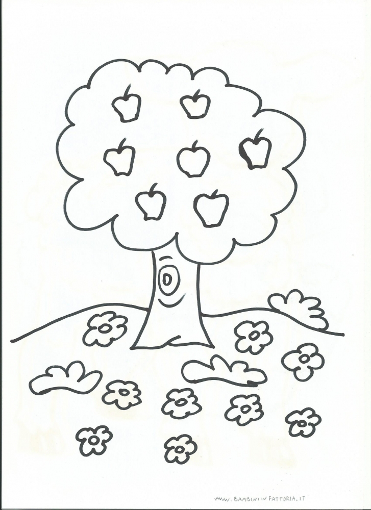 Disegno Albero Da Colorare Disegno Foglia Da Colorare Pianta Da C