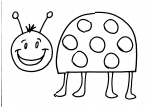 disegno coccinella da colorare:coccinella..disegno da colorare coccinella in fattoria didattica..disegno coccinelle da colorare e stampare per bambini..disegno coccinella volante da colorare..disegno coccinella con puntini da colorare