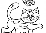 disegni per bambini da colorare..gatto..micio..gatti..disegno gattino da colorare.. agriturismi di Varese, prodotti tipici varesini, distributore latte appena munto, salame prealpino,animali fattoria,gatto..gattino..agrigelateria..caseificio in fattoria..