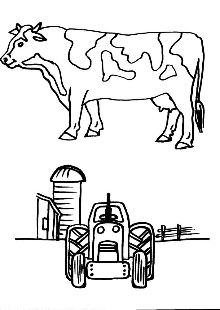 Disegni Da Colorare Animali Della Fattoria Gratis