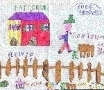 scuole in fattoria didattica disegni bambini:Luca Chiodini,anni 8,Galliate.Disegni bambini animali della fattoria,fattorie didattiche della provincia di varese,didattica in fattoria,animali e foto di animali della fattoria,disegni colorati per bambini