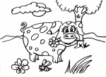 animali da colorare,coloriamo gli animali nella fattoria,maiale..maialini..disegno verro da colorare..disegno scrofa da colorare..disegno maialini da colorare..